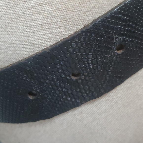 HARLEY DAVIDSON STUDDED SNAKE BELT BLINGED OUT SIZE SMALL 37\